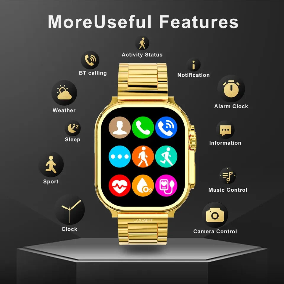 24K UltraGolden Smart Watch – ساعة جولد ألترا