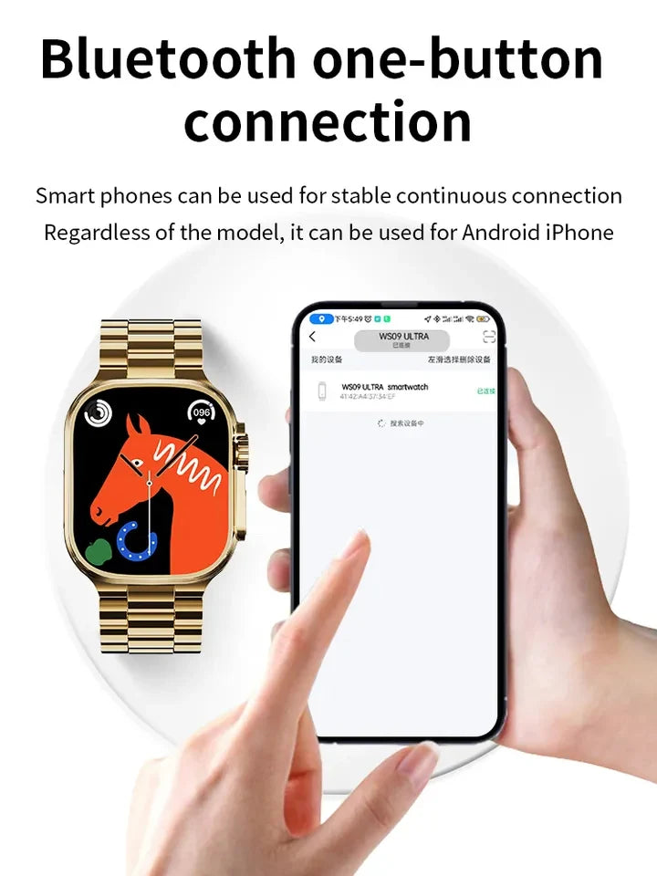 24K UltraGolden Smart Watch – ساعة جولد ألترا