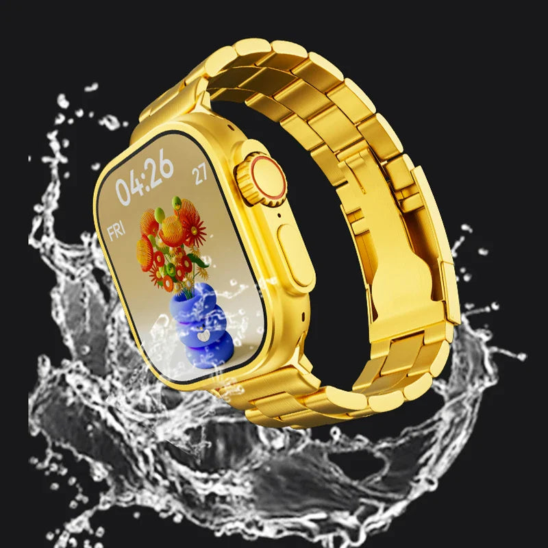 24K UltraGolden Smart Watch – ساعة جولد ألترا