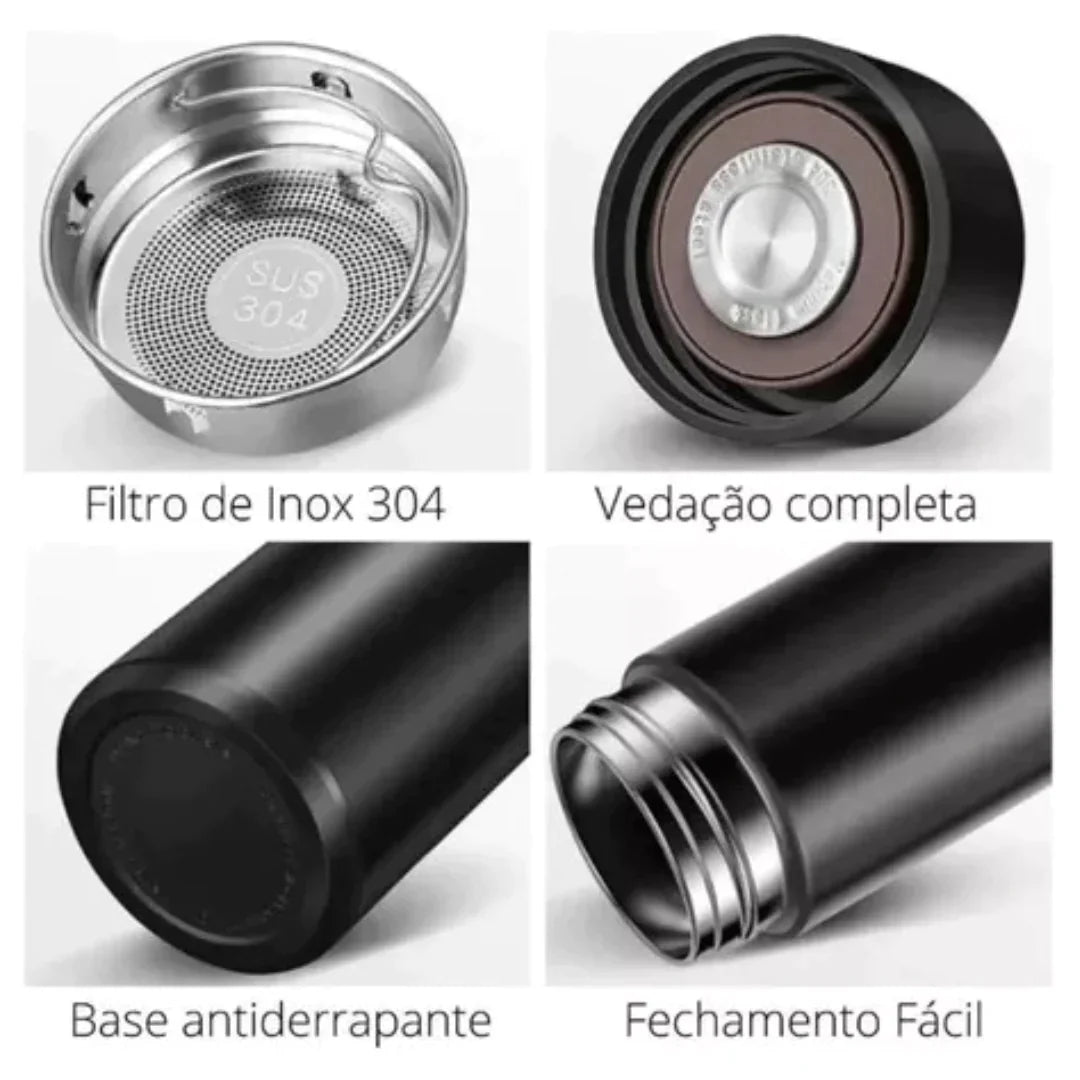 كوب ذكي مع شاشة LED 
